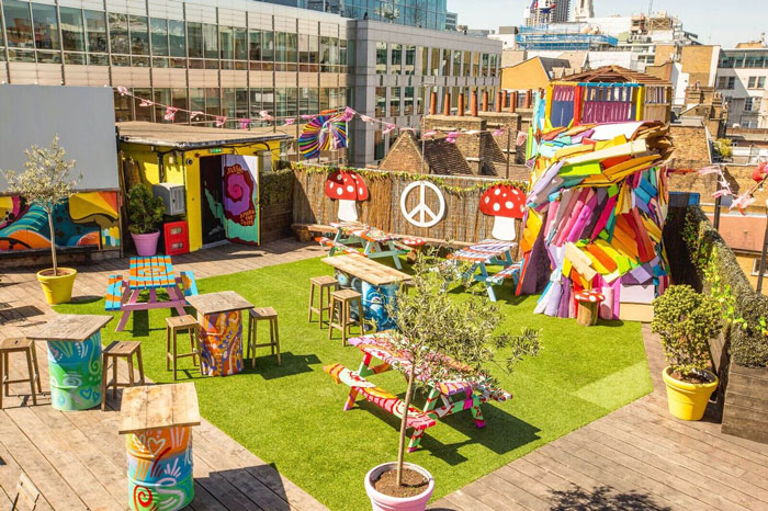 Botanical gin garden Liverpool