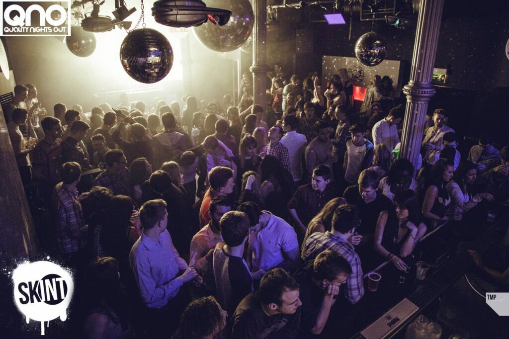 Skint Tuesdays - student night at the peacock and moloko in Liverpool